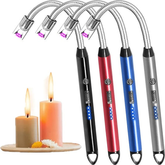 Electric Arc BBQ Lighter | Flexible Neck | Windproof | USB-C Rechargeable | Flameless