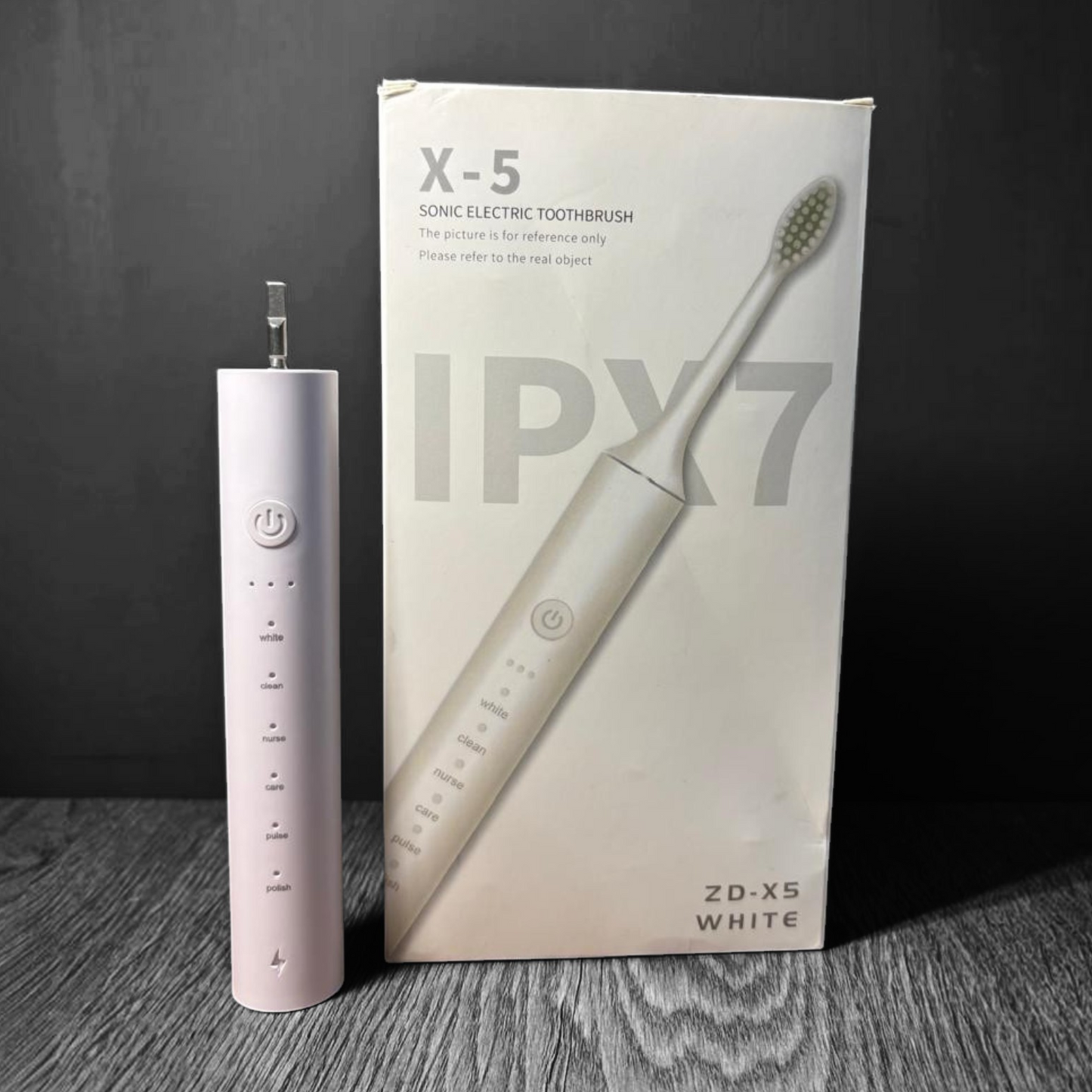 X-5 Sonic Electric Toothbrush | 6 Brushing Modes | IPX7 Waterproof | Available in White, Pink & Green