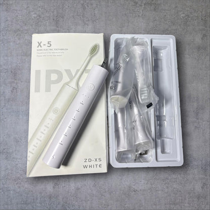 X-5 Sonic Electric Toothbrush | 6 Brushing Modes | IPX7 Waterproof | Available in White, Pink & Green